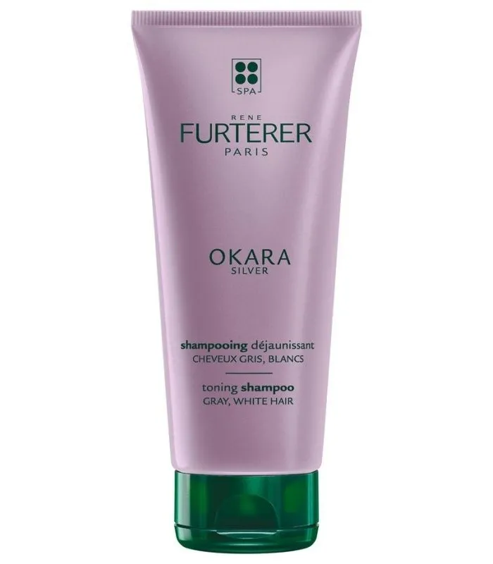 Champú cabello gris Rene Okara Silver Antiamarilleo 200 ml