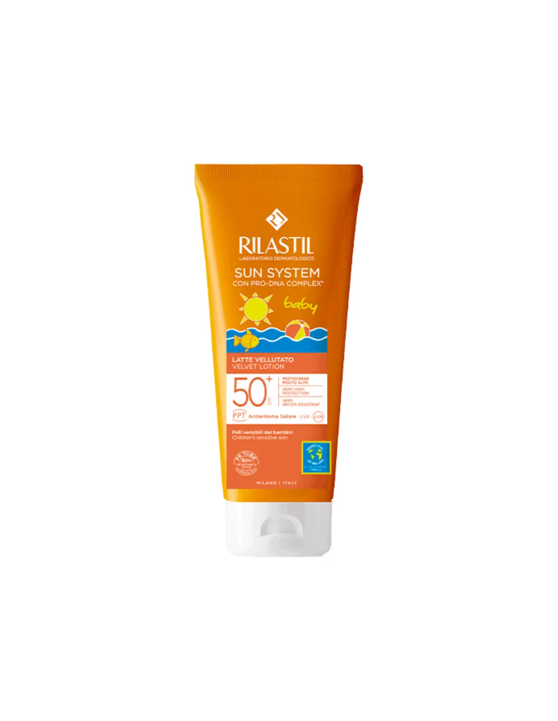 RILASTIL Sun System Baby Velluto SPF50+ 200 ml