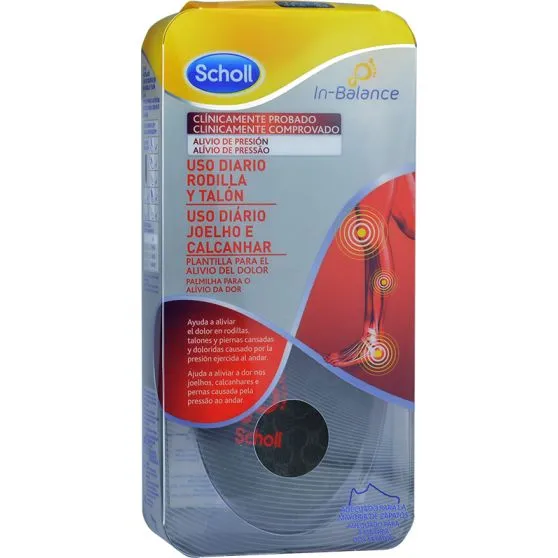 Scholl Plantilla Rodilla-Talón Talla M
