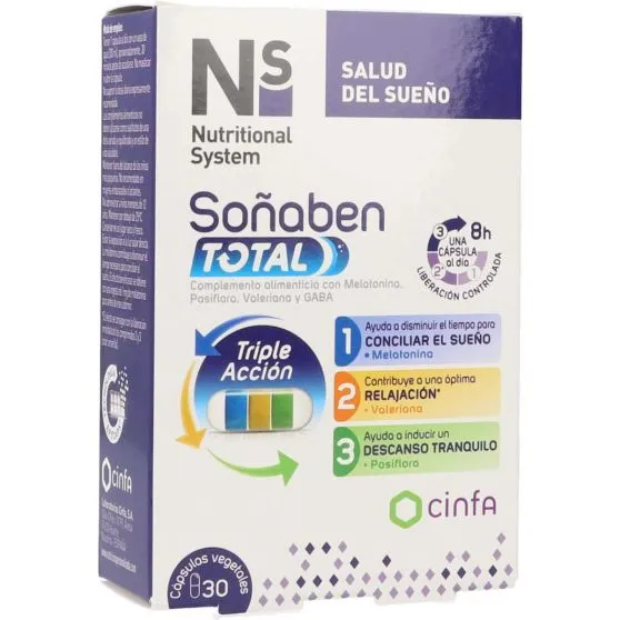 Ns Soñaben Total 1,95 mg Melatonina 30 Comprimidos