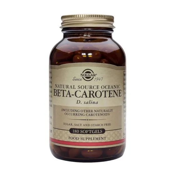 Solgar Beta-Caroteno 180 Cápsulas Blandas