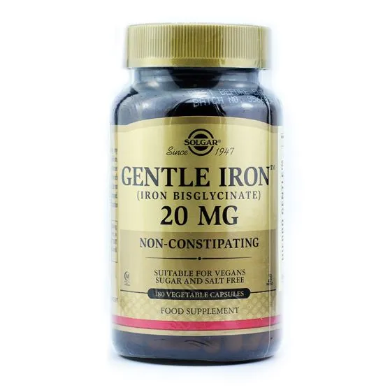 Solgar Hierro Gentle Iron 20 mg