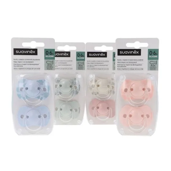 Suavinex Chupetes Fisiológicos Sx Pro Silicona 6-18 meses