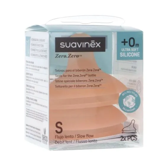 Suavinex Tetina ZERO Flujo Lento +0 Meses