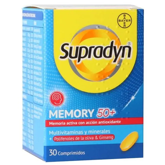 Supradyn Memory 50+ 30 Comprimidos