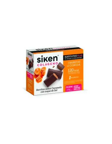SIKENDIET SUSTI COLAGENO BARRITA CARAMELO 8UND