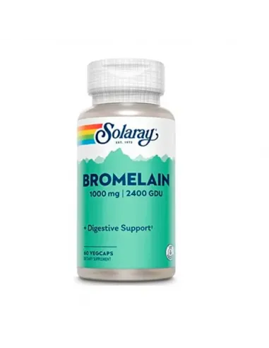SOLARAY BROMELAIN 500 MG 60 CÁPSULAS