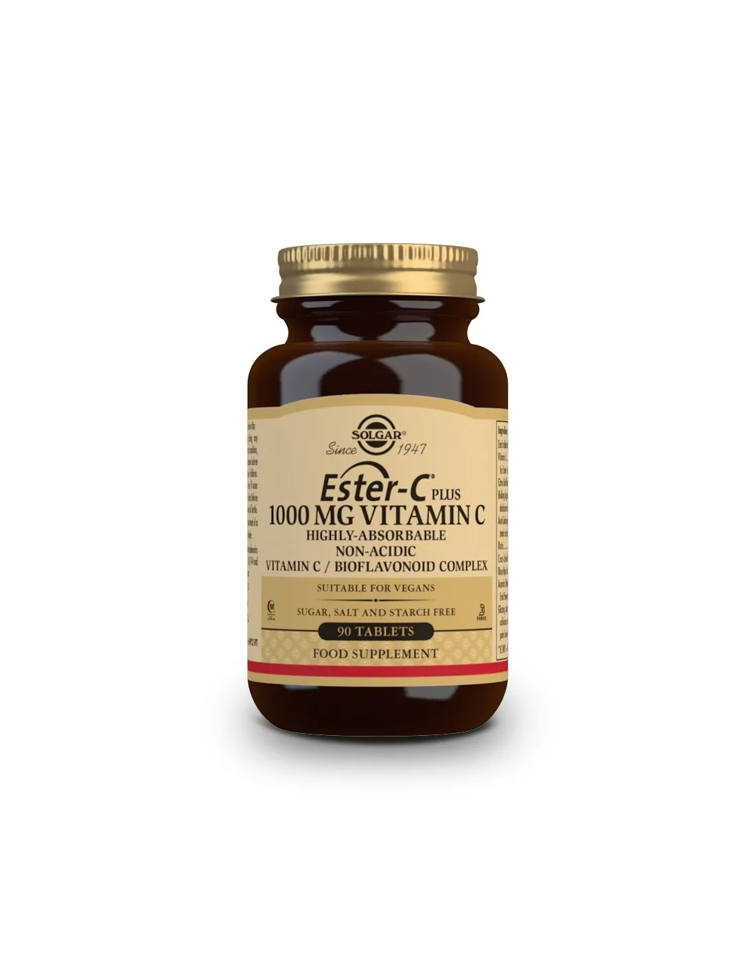 Solgar Ester C PLUS 1000 MG 90 Comprimidos