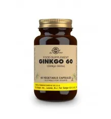 Solgar Ginkgo 60 Cápsulas Vegetales