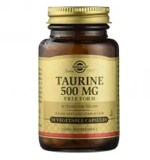 Solgar Taurina 500mg 50 Cápsulas