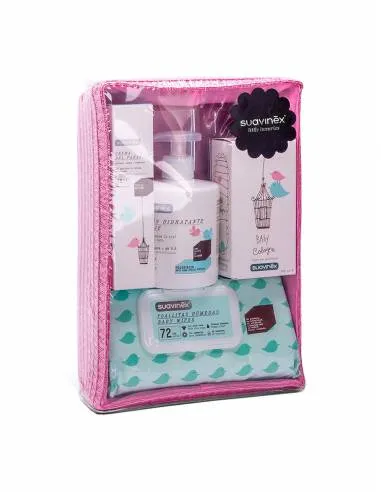 SUAVINEX CANASTILLA COSMÉTICA ROSA