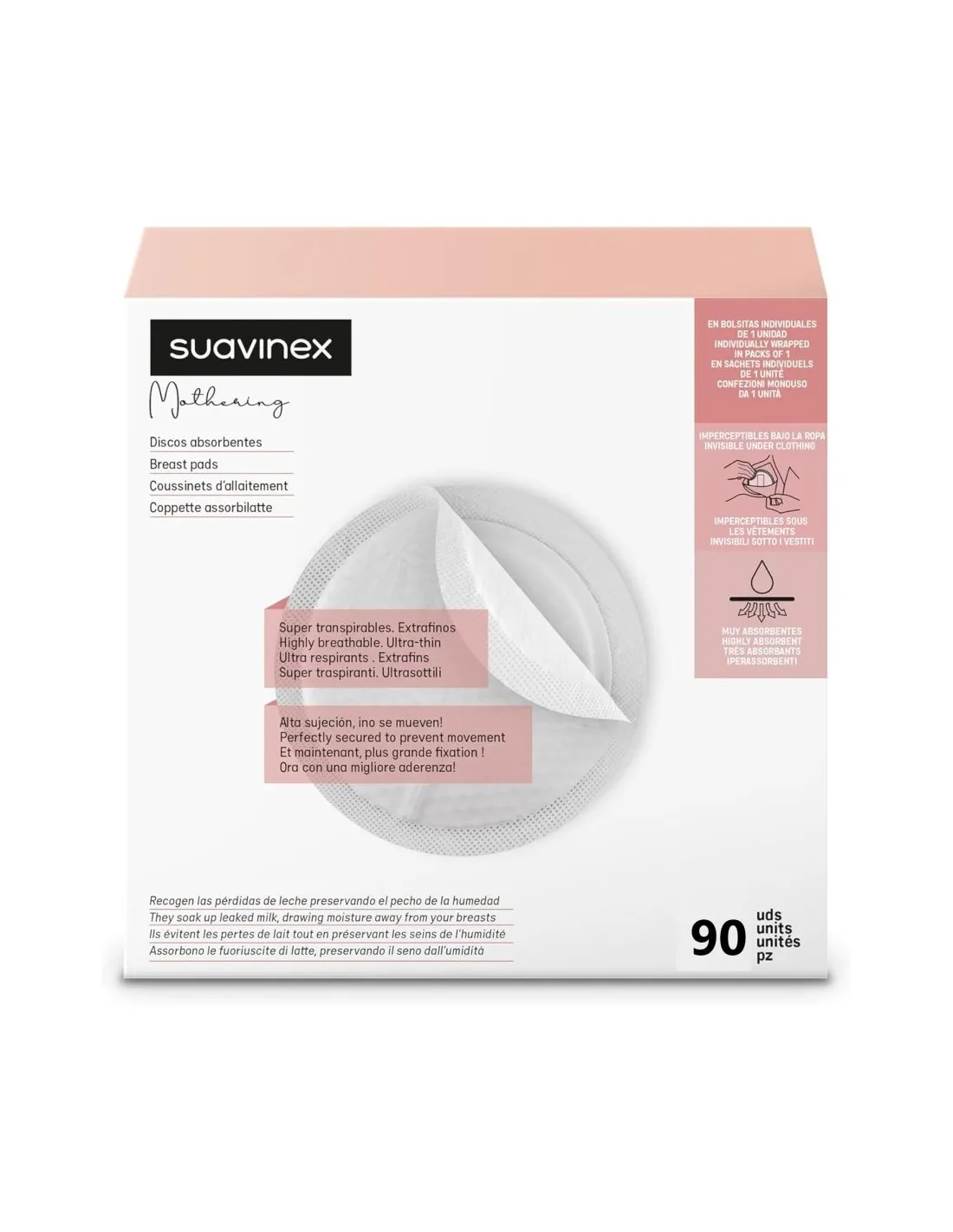 Suavinex Discos Absorbentes 90 Unidades