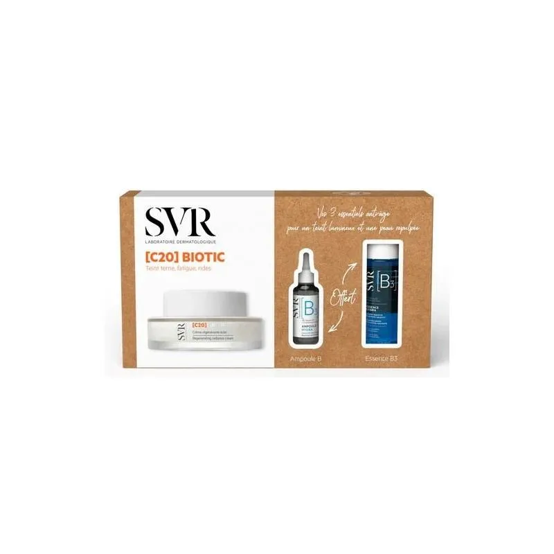 SVR Cofre C20 Biotic 50ml + Mini Ampolla B3 10ml + Essence Hydra B3 30ml