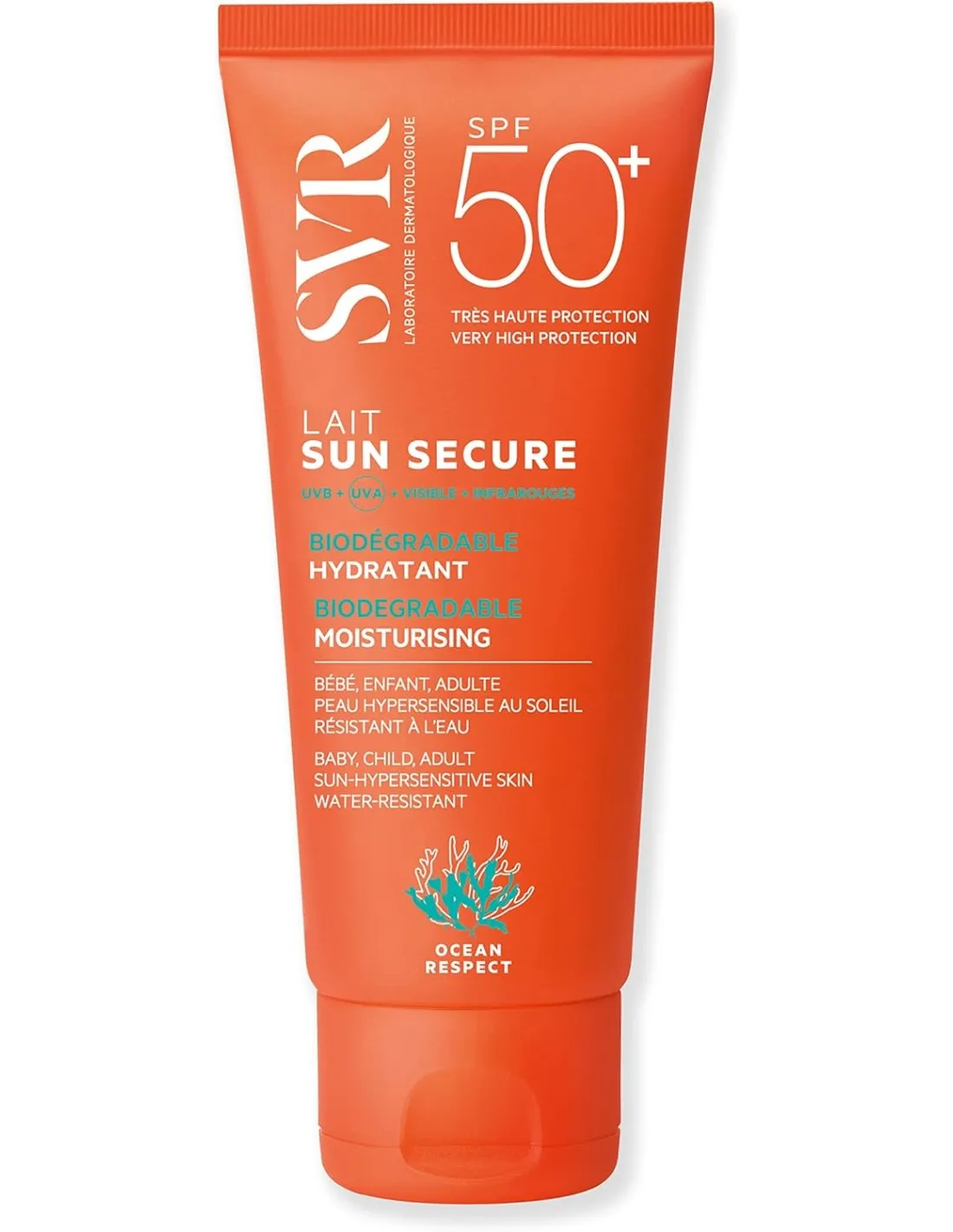 SVR Lait Sun Secure SPF50+ 100 ml