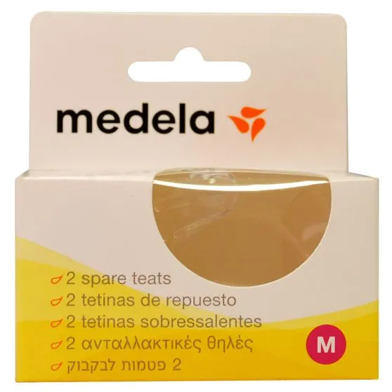 Medela 2 Tetinas De Repuesto Talla M