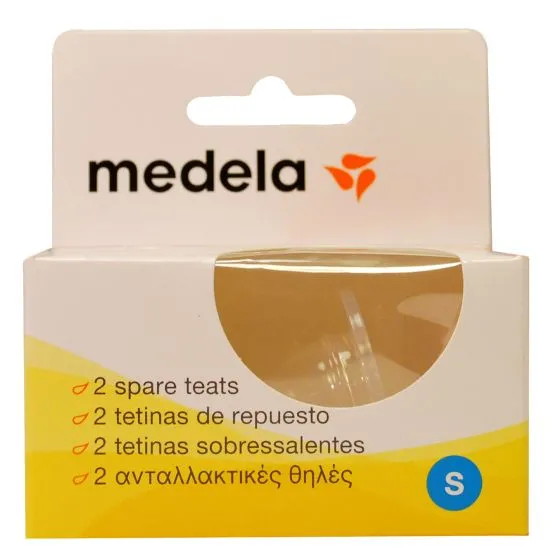 Medela 2 Tetinas De Repuesto Talla S