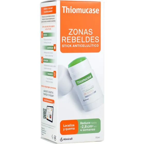 Thiomucase Stick Zonas Rebeldes Anticelulítico