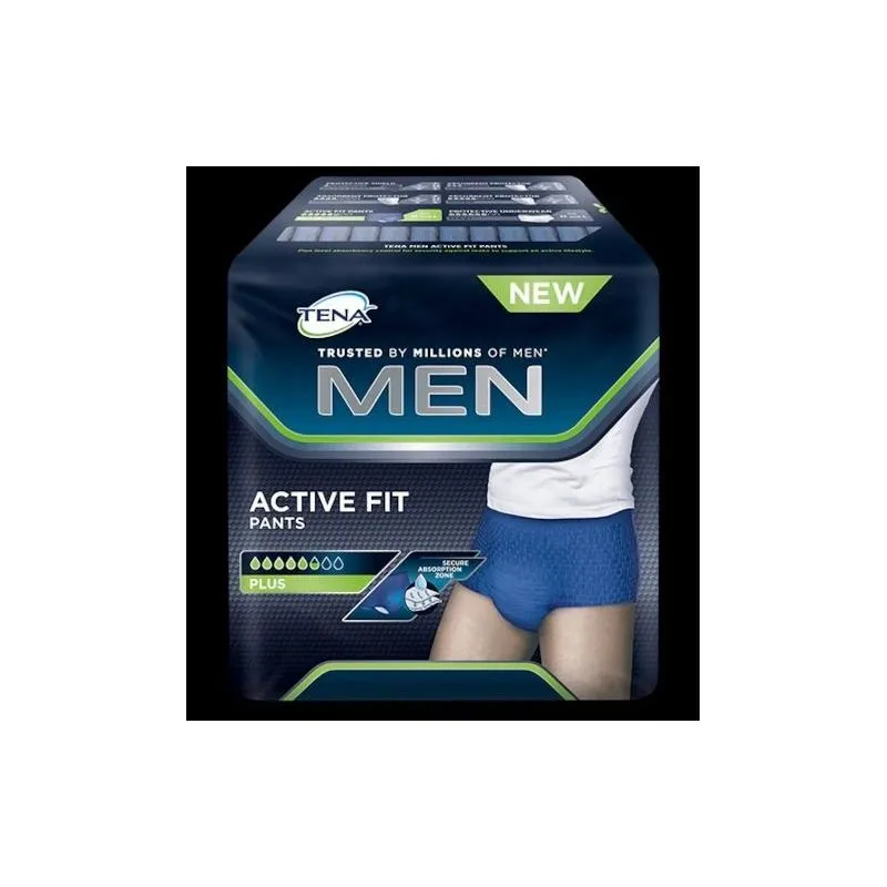 Tena Men Active Fit Pants Talla Grande 8 uds
