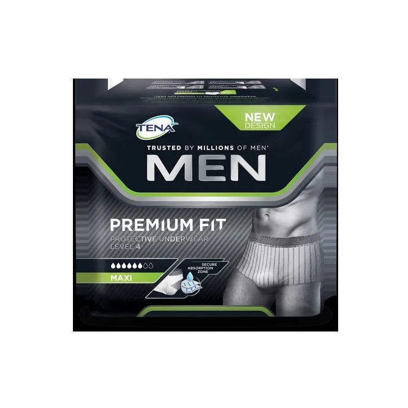 Tena Men Premium Fit Protective Underwear Talla Media 12 uds