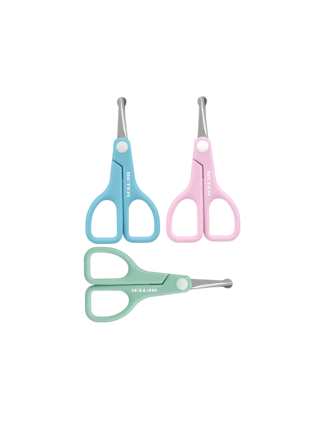 BETER Minicure Tijera Especial Puericultura Inoxidable +0 Meses