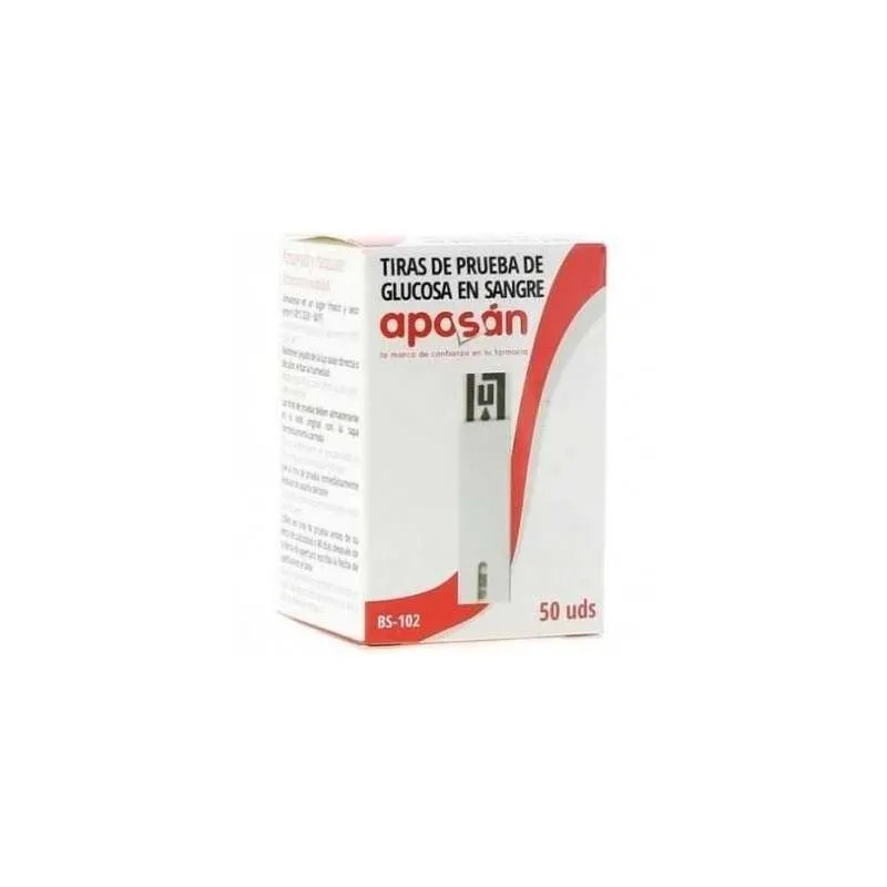Tiras Reactivas Glucemia Aposan 50 U