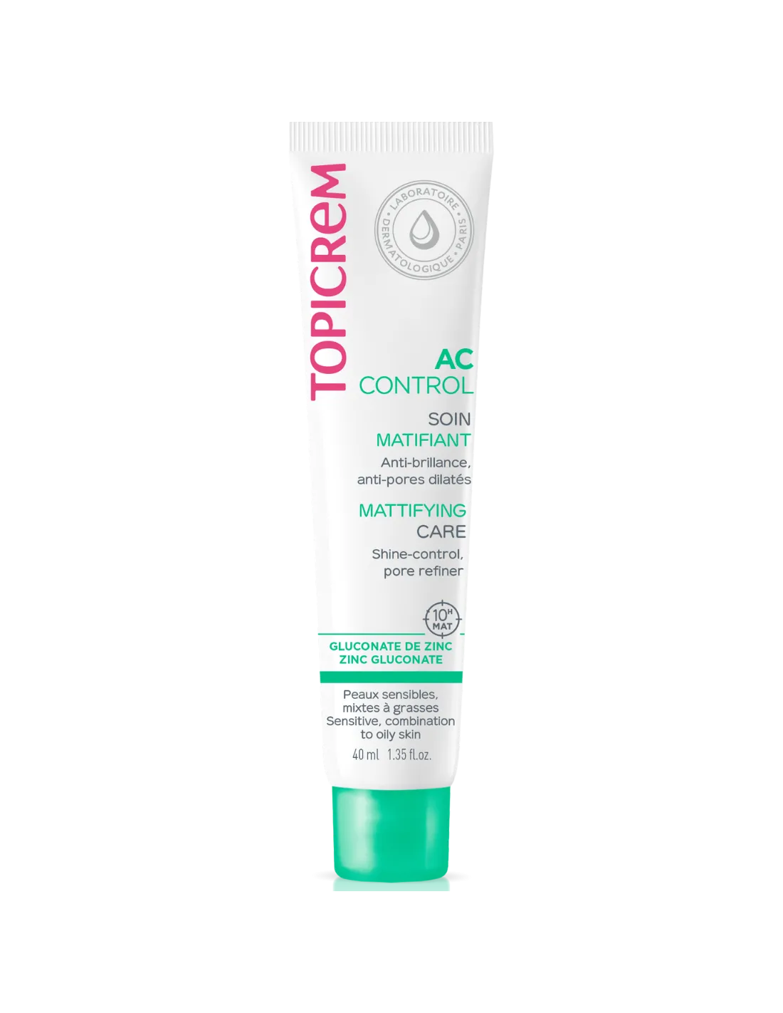 TOPICREM AC CONTROL Cuidado Matificante 40 ml