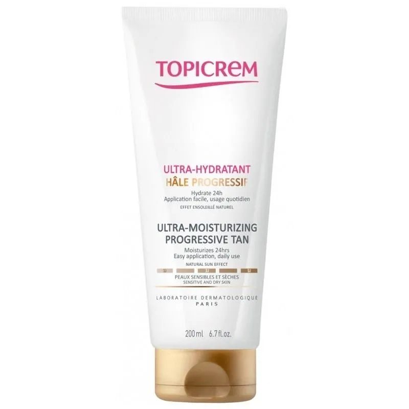 Topicrem Ultra Hidratante Bronceado Progresivo 200ml