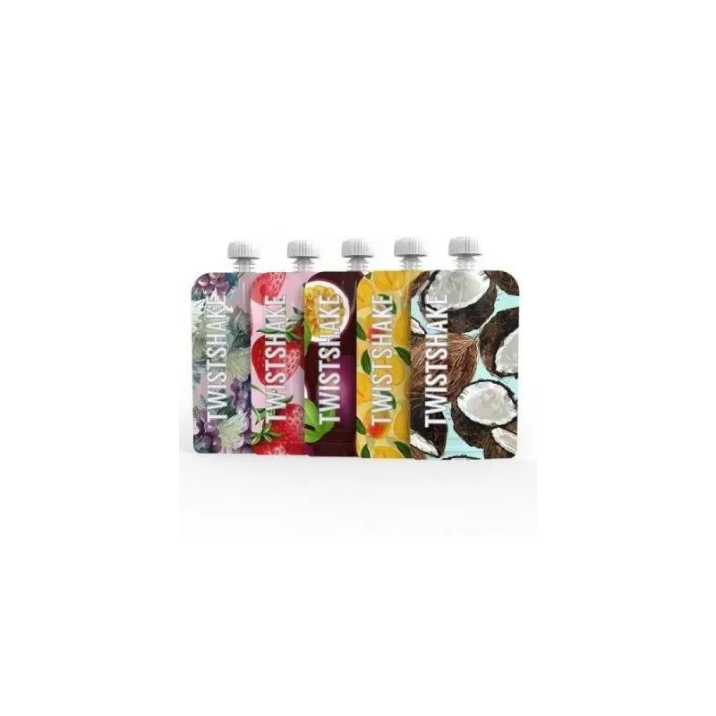 Twistshake x5 Squeeze Bag 220ml