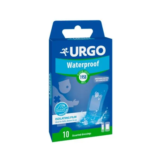 Urgo Waterproof 10 Apósitos Transparentes