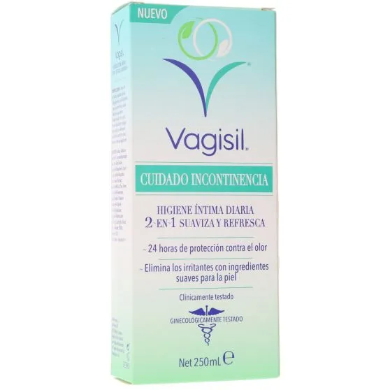 Vagisil Cuidado Incontinencia Higiene Íntima diaria 250 ml