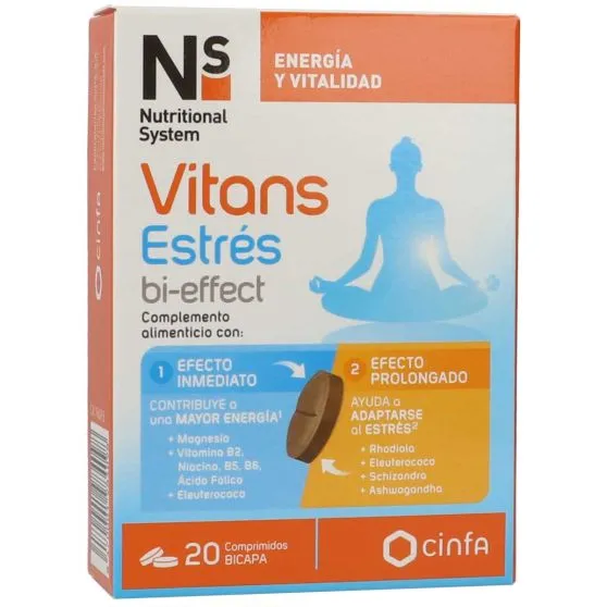 Vitans Estrés bi-effect complemento alimenticio
