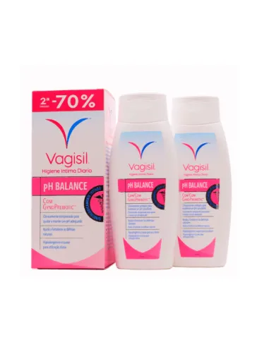 VAGISIL HIGIENE INTIMA DIARIA PH BALANCE 2X 250 ML
