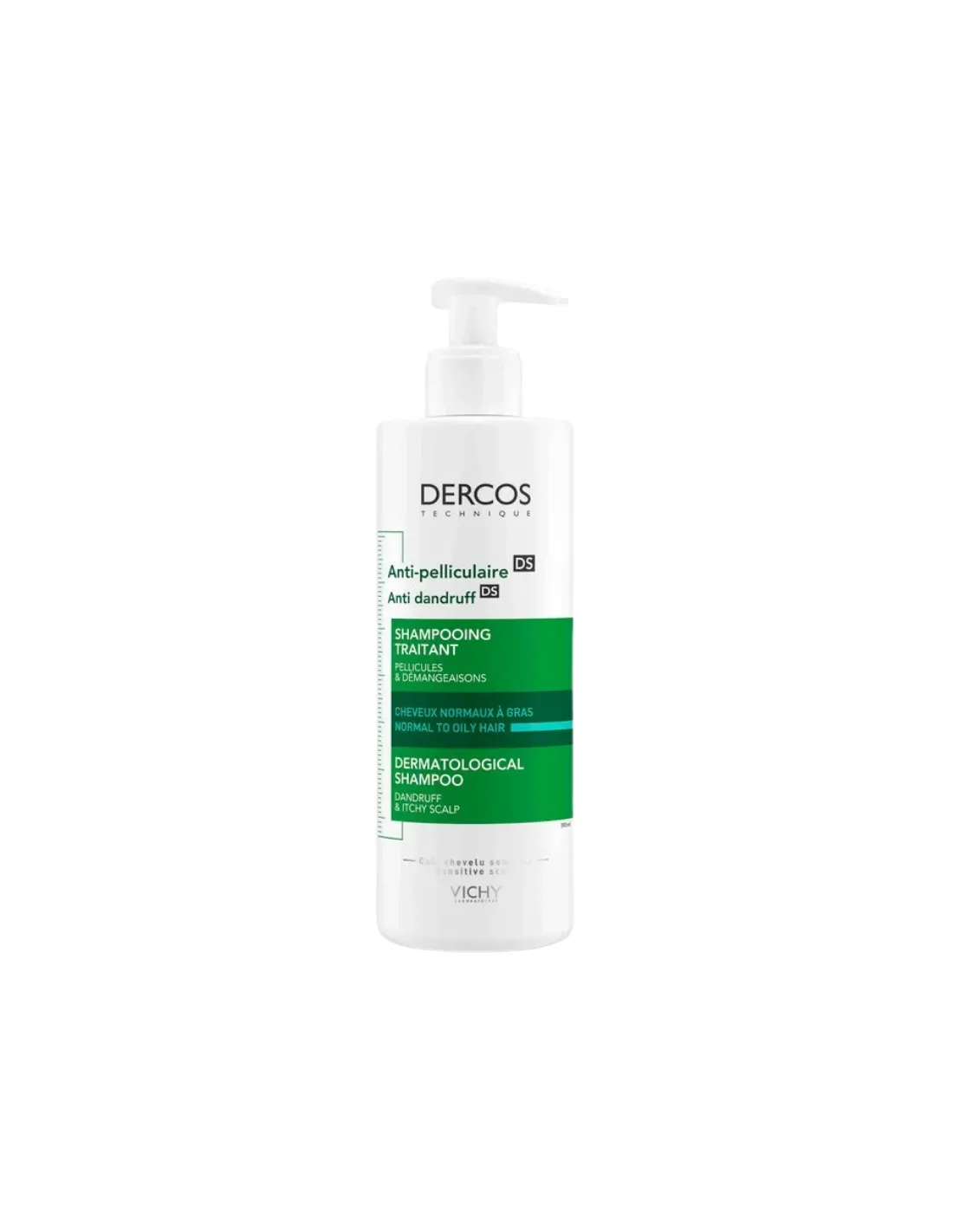 VICHY Dercos Anticaspa DS Cabello Normal a Graso 390 ml