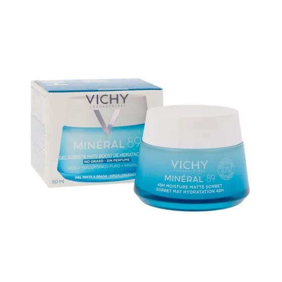 Vichy Mineral 89 Gel Sorbete Mate Boost Hidratación 48 Horas