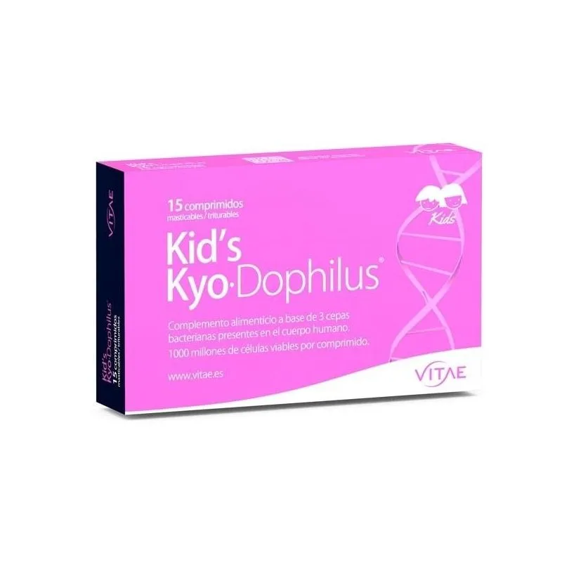 Vitae Kids Kyo-Dophilus 15 Comprimidos