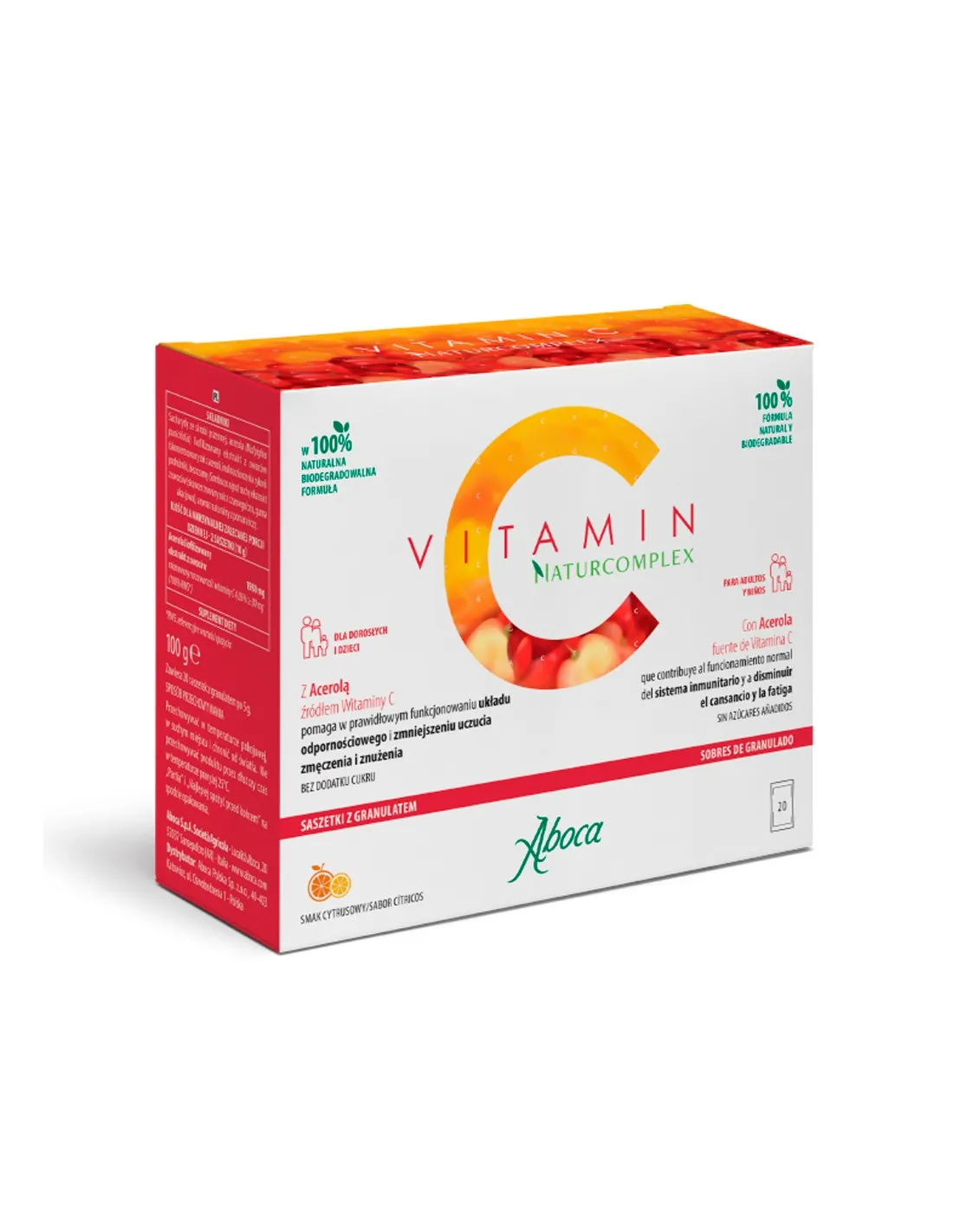 ABOCA Vitamin C Naturcomplex 20 Sobres