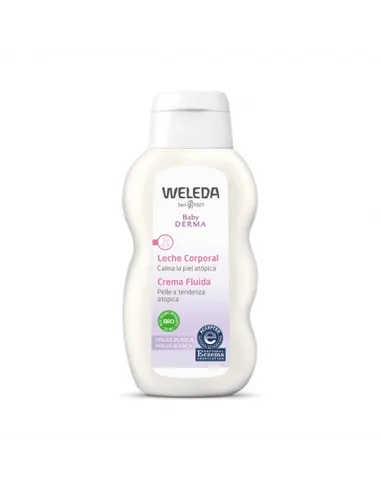 WELEDA BEBÉ DERMA LECHE CORPORAL DE MALVA BLANCA 200 ML