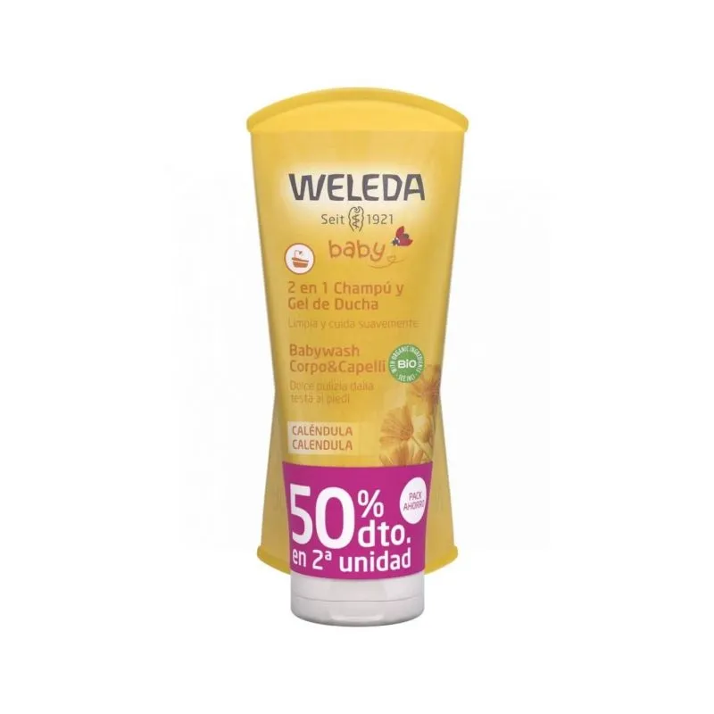 Weleda Gel y Champú 2 en 1 Kids DUplo 2 x 200ml