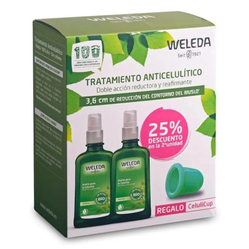 Weleda Pack Anticelulítico Abedul 2 x 100ml