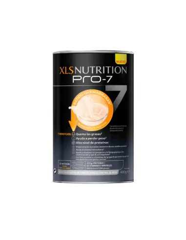 XLS NUTRITION PRO-7 BATIDO QUEMAGRASAS VAINILLA-LIMÓN 400G