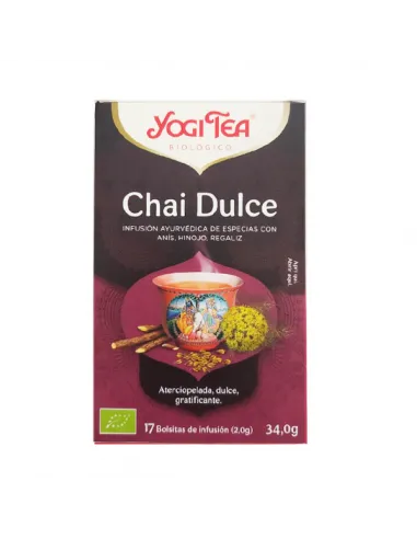 YOGI TEA CHAI DULCE 17 INFUSIONES