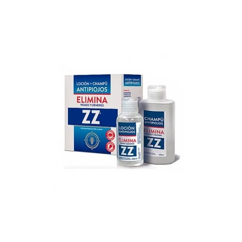 ZZ Loción + Champú Antipiojo 100 + 125ml