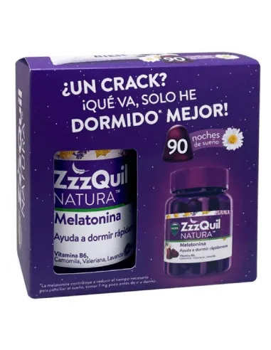 ZZZQUIL GOMINOLAS MELATONINA 90 COMP